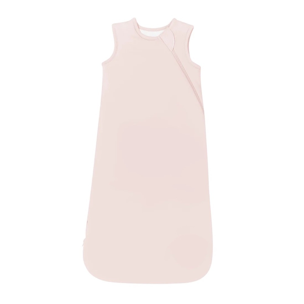 Kyte Baby Bamboo Sleep Bag in blush, size 0-6 months, 1.0 TOG